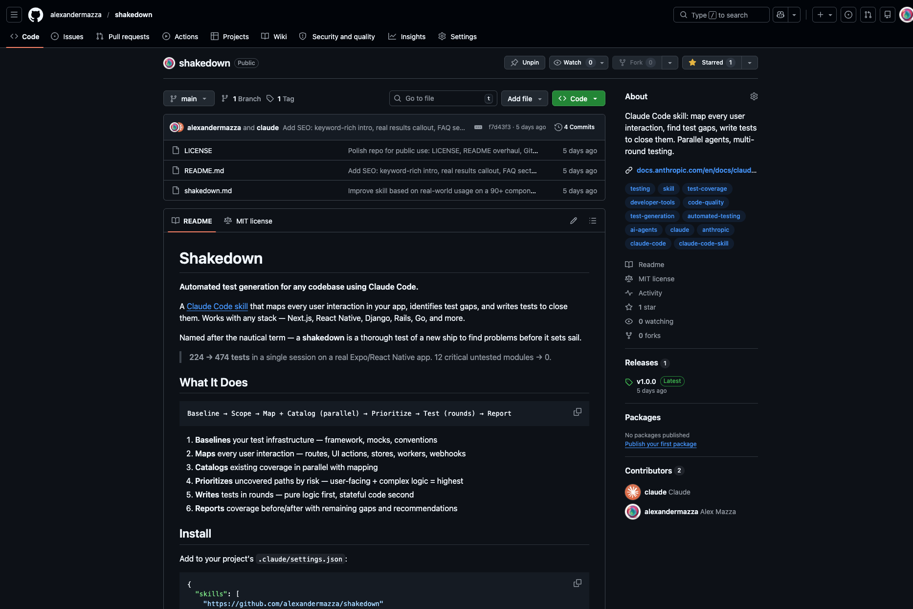 Shakedown screenshot 1